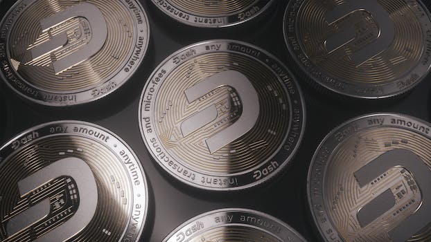 A Close-Up Shot of Commemorative Dash Coins