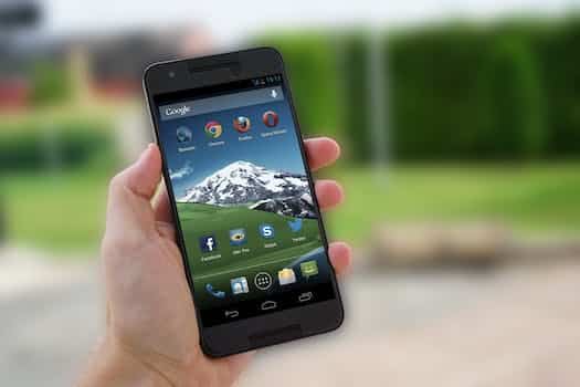 Black Android Smartphone